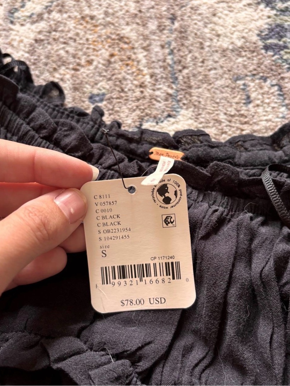 Free People Ruffle Asymmetrical Tank - Picture 2 of 2